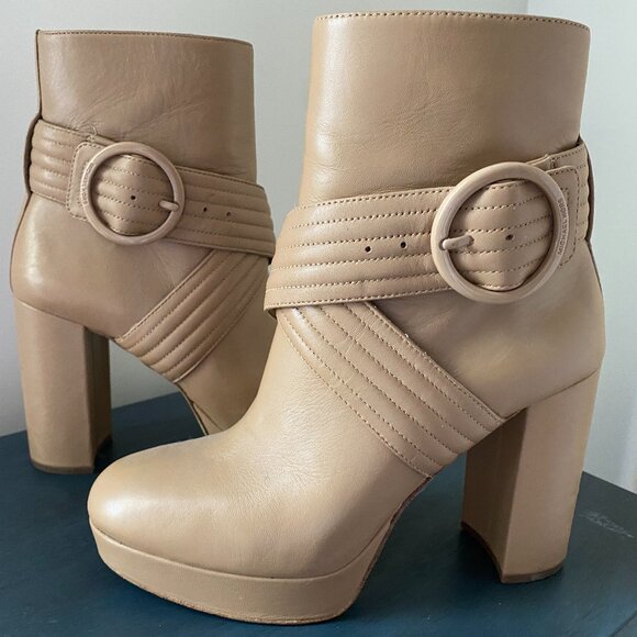 Michael Kors Heeled Platform Booties size 8 M - Picture 1 of 4